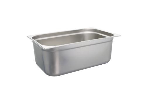 GN-behållare i rostfritt stål, GN 1/1 - 200 mm