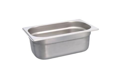 GN-behållare i rostfritt stål, GN 1/4 - 100 mm