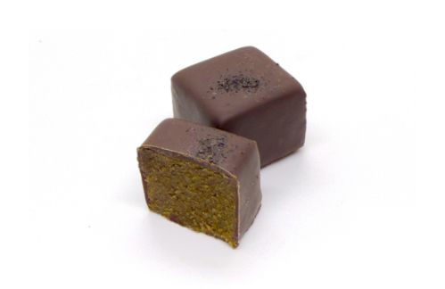 Chokladdoppad marsipan, lakrits (1,2 kg)