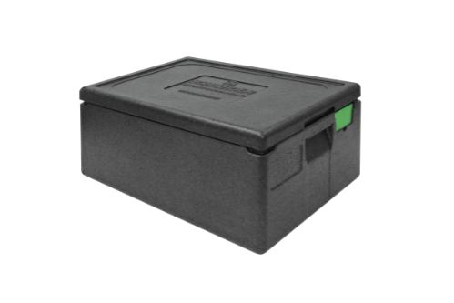 Transportbox med lock, GN 1/1, 600 x 400 x 230 mm