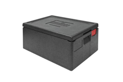 Transportbox med lock, GN 1/1, 600 x 400 x 280 mm