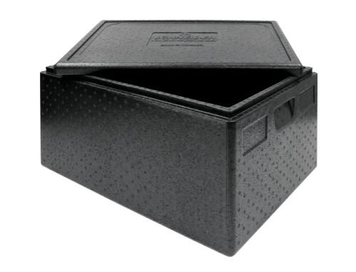 Transportbox med lock – 40 × 60, 685 x 485 x 360 mm