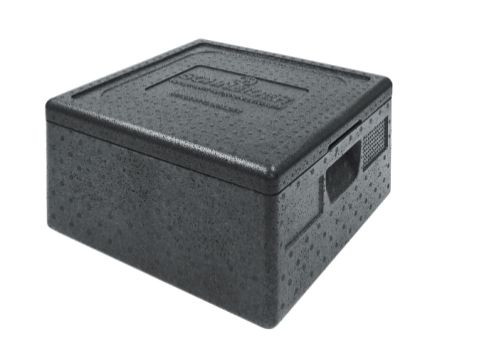 Transportbox för pizza – liten, 410 x 410 x 240 mm