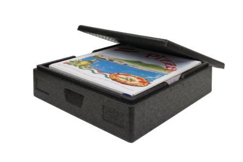 Transportbox för pizza – XL, 595 x 595 x 180 mm