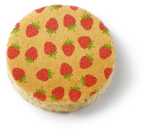 Överföringsark för bakverk, 400x300 mm, jordgubbar (12 st)