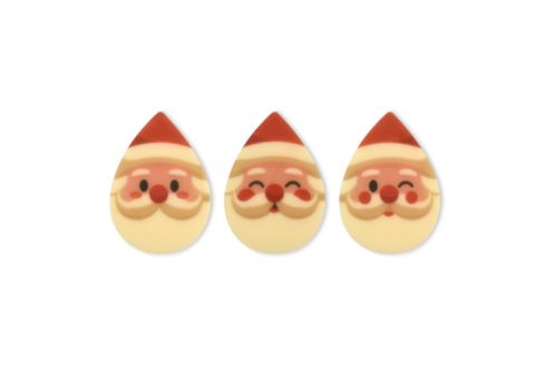 Chokladdekor, tomte, 40x28 mm (90 st)