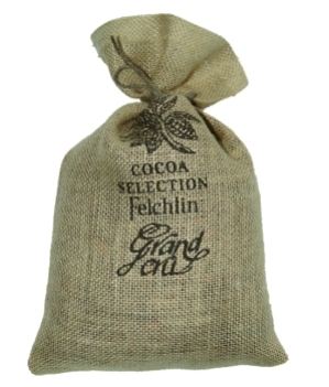 Felchlin, Criollo kakaobönor, handplockade i liten Grand Cru jutesäck (1 kg)
